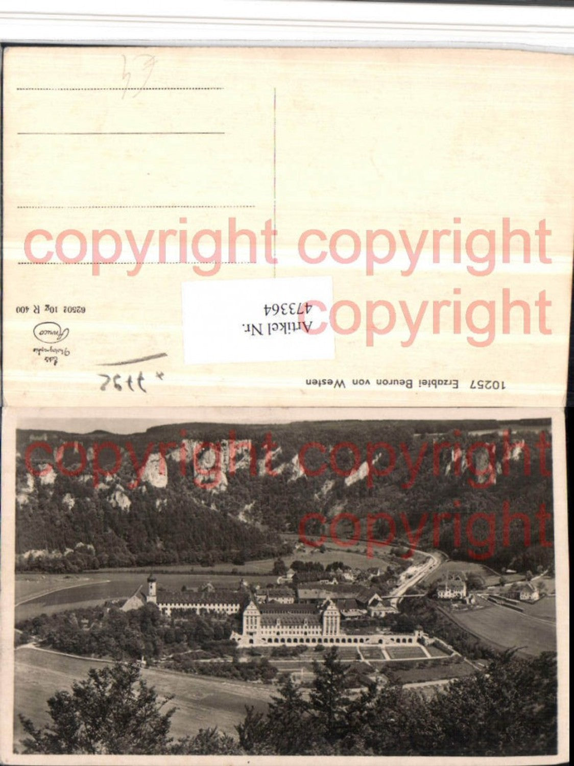 473364,Beuron Erzabtei Kloster Totale