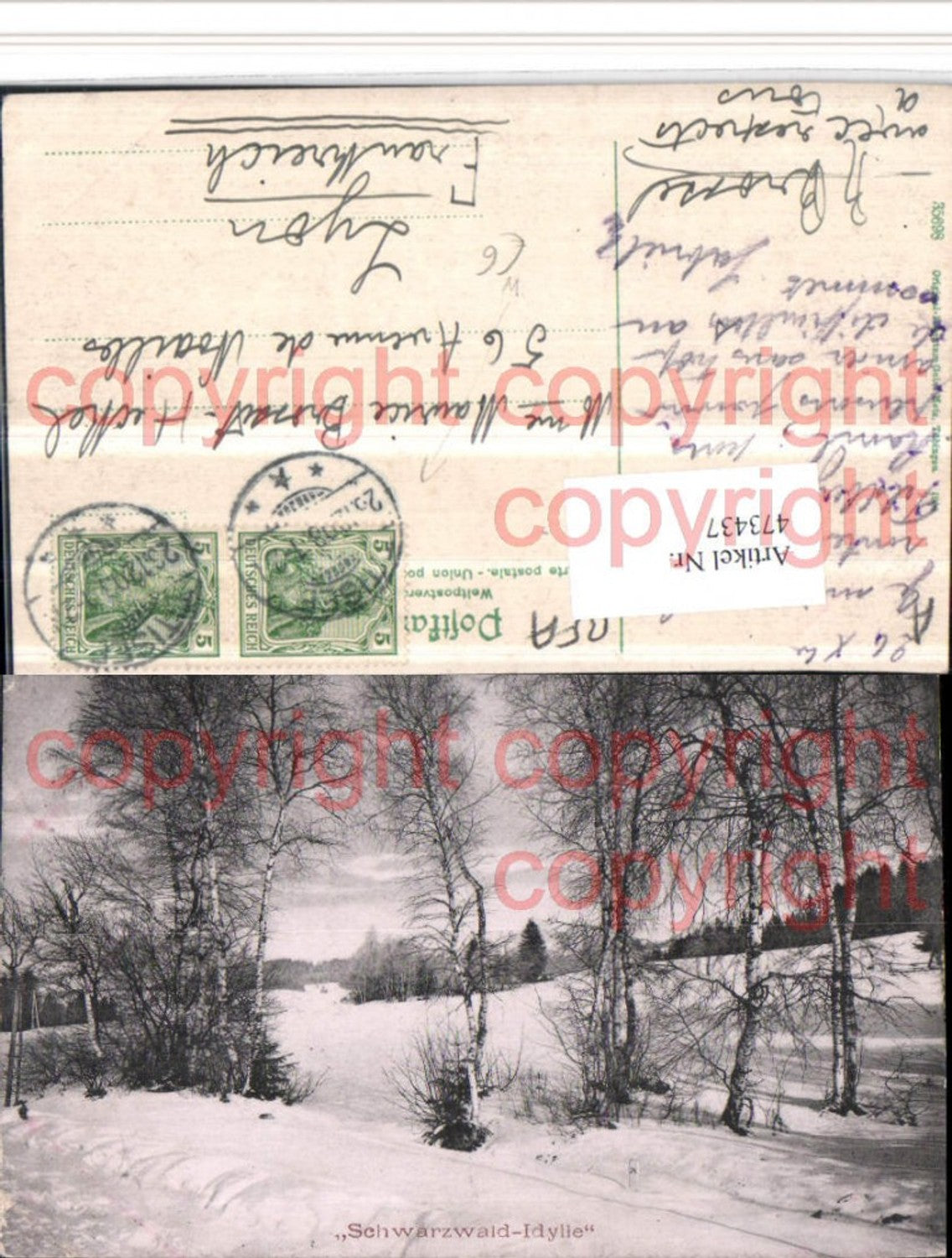 473437,Schwarzwald Idylle b. Titisee Winterlandschaft