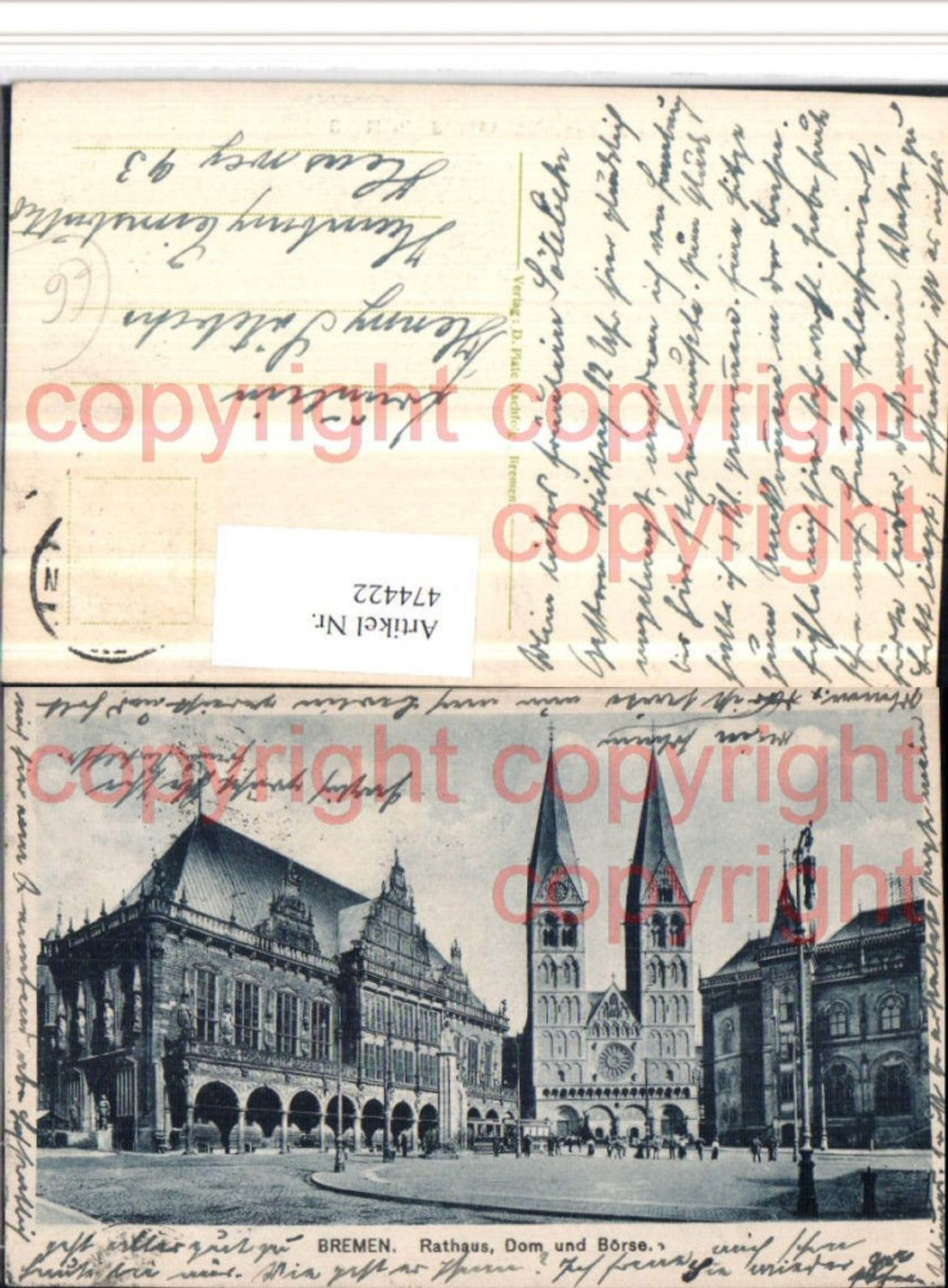 474422, Bremen Town Hall Cathedral Church and Stock Exchange