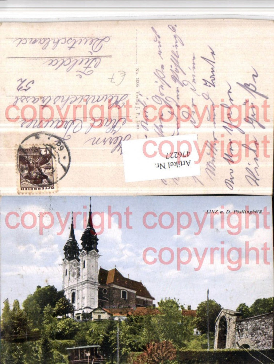 476227, Linz on the Danube Pöstlingberg Church