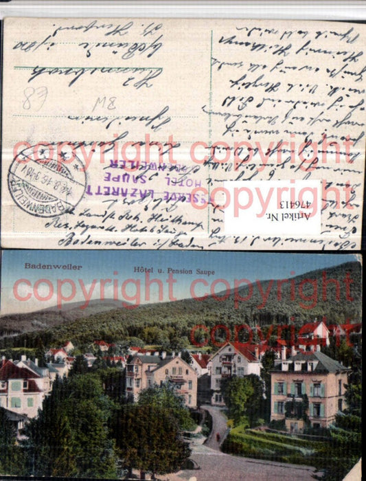 476413, Badenweiler Hotel and Pension Saupe