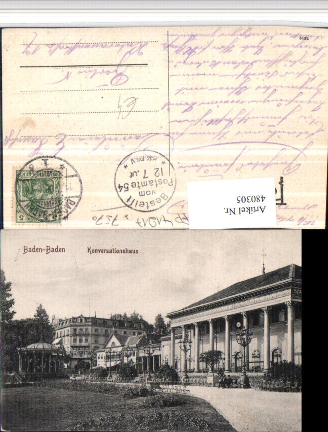 480305, Baden-Baden Conversation House Building
