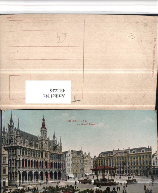 481226, Belgium Brussels La Grand Place