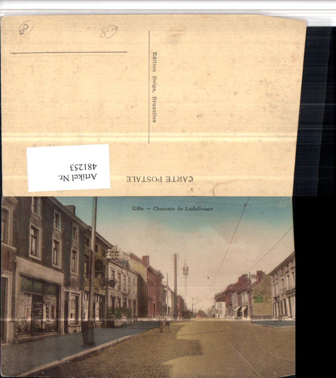 481253, Belgium Charleroi Gilly Chausee de Lodelinsart street view