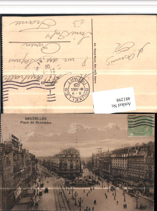 481298,Belgium Bruxelles Brussels Place de Brouckere Square