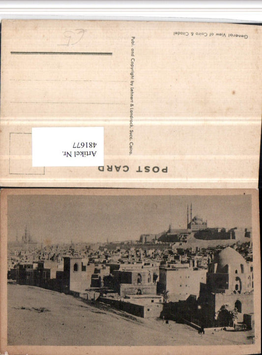 481677,Egypt Cairo Cairo General view long shot