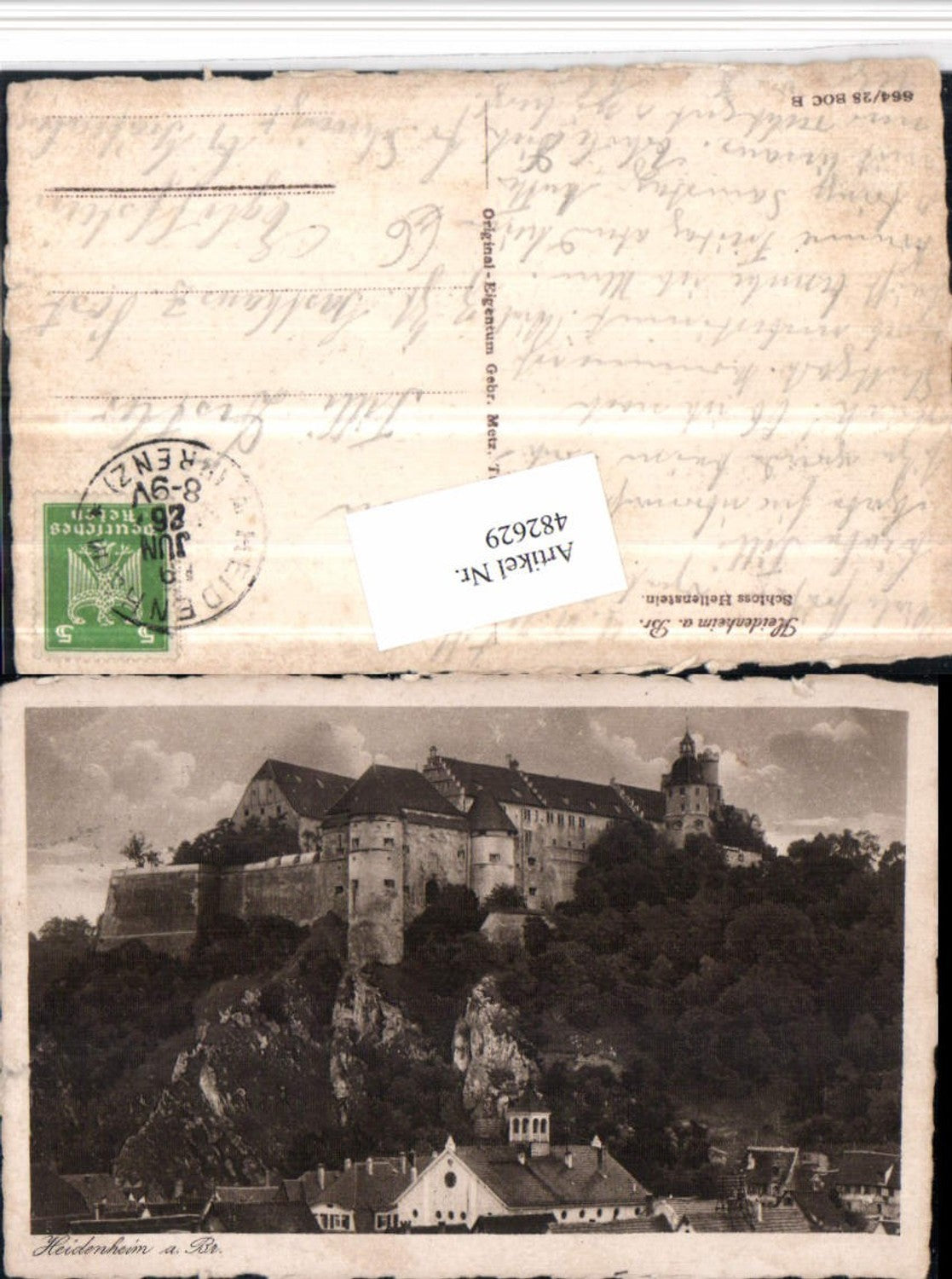 482629,Heidenheim an d. Brenz Schloss Hellenstein