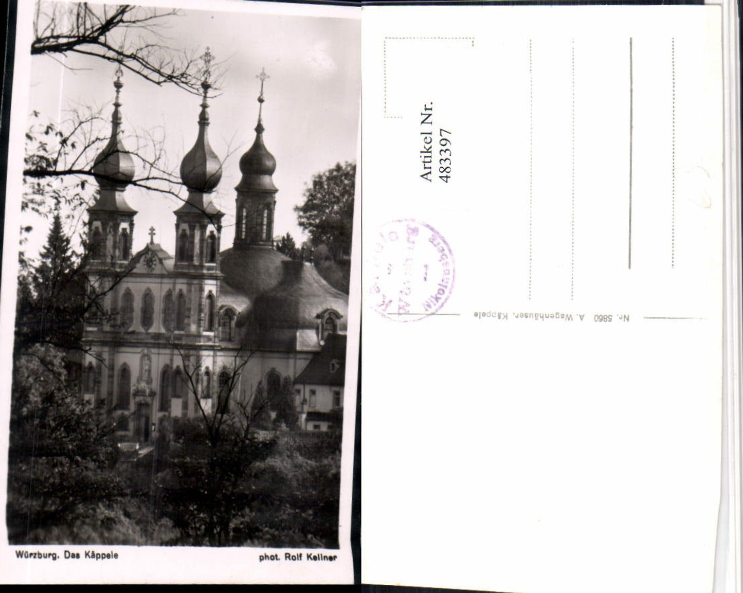 483397,Würzburg Käppele Kirche