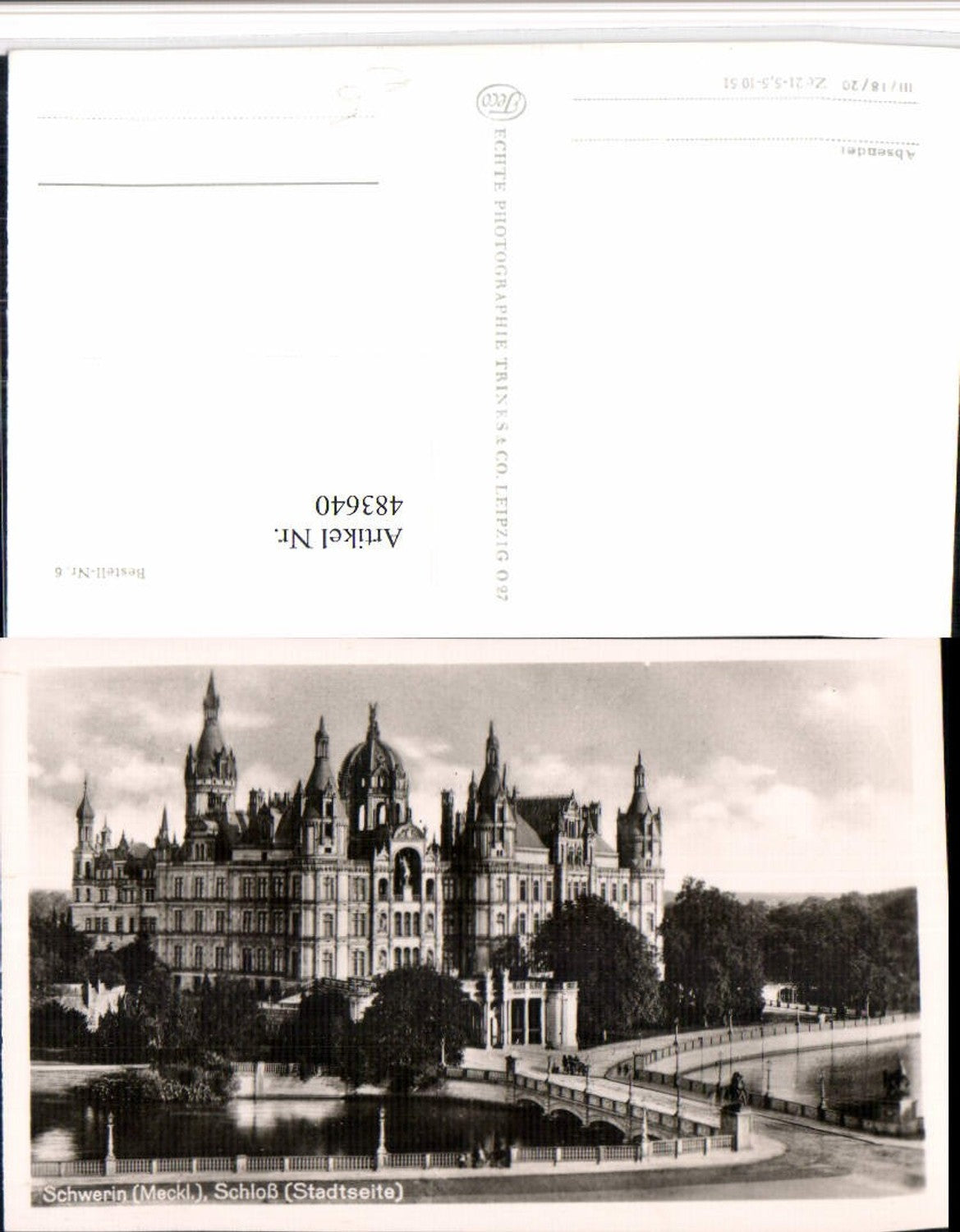 483640, Schwerin Castle Bridge 