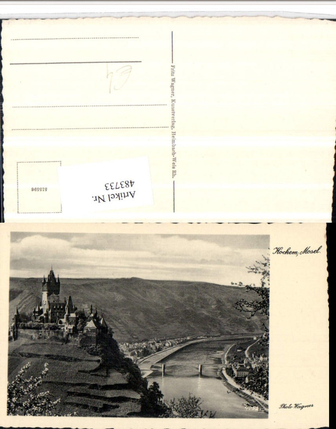 483733, Kochem Cochem on the Moselle Castle