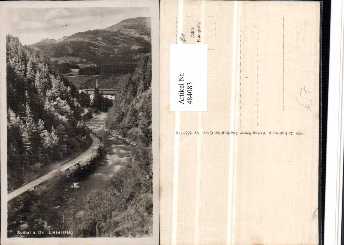 484083, Spittal an der Drau Liesersteig River