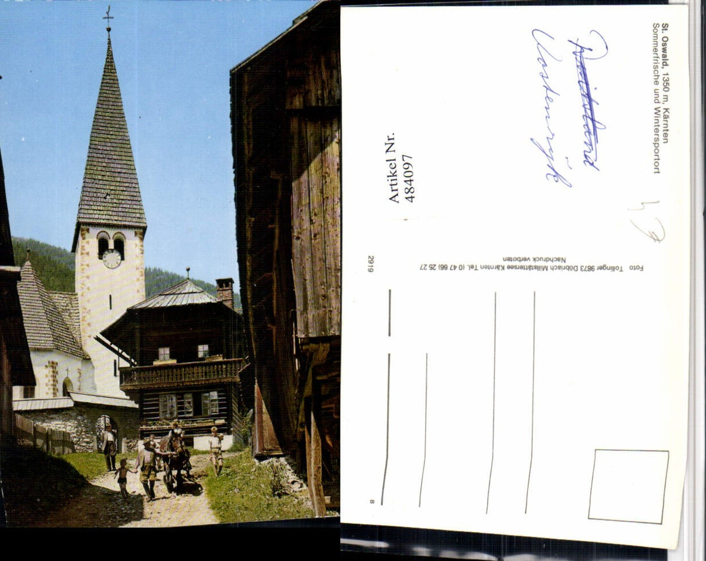484097, St. Oswald in Carinthia Church Motif