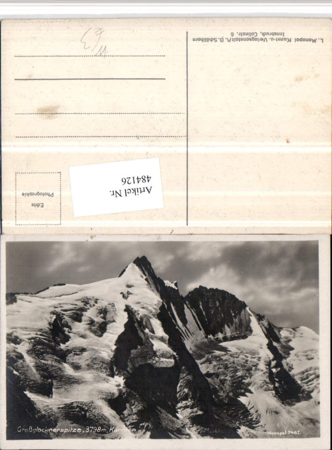 484126, Grossglockner summit near Heiligenblut, mountain scenery