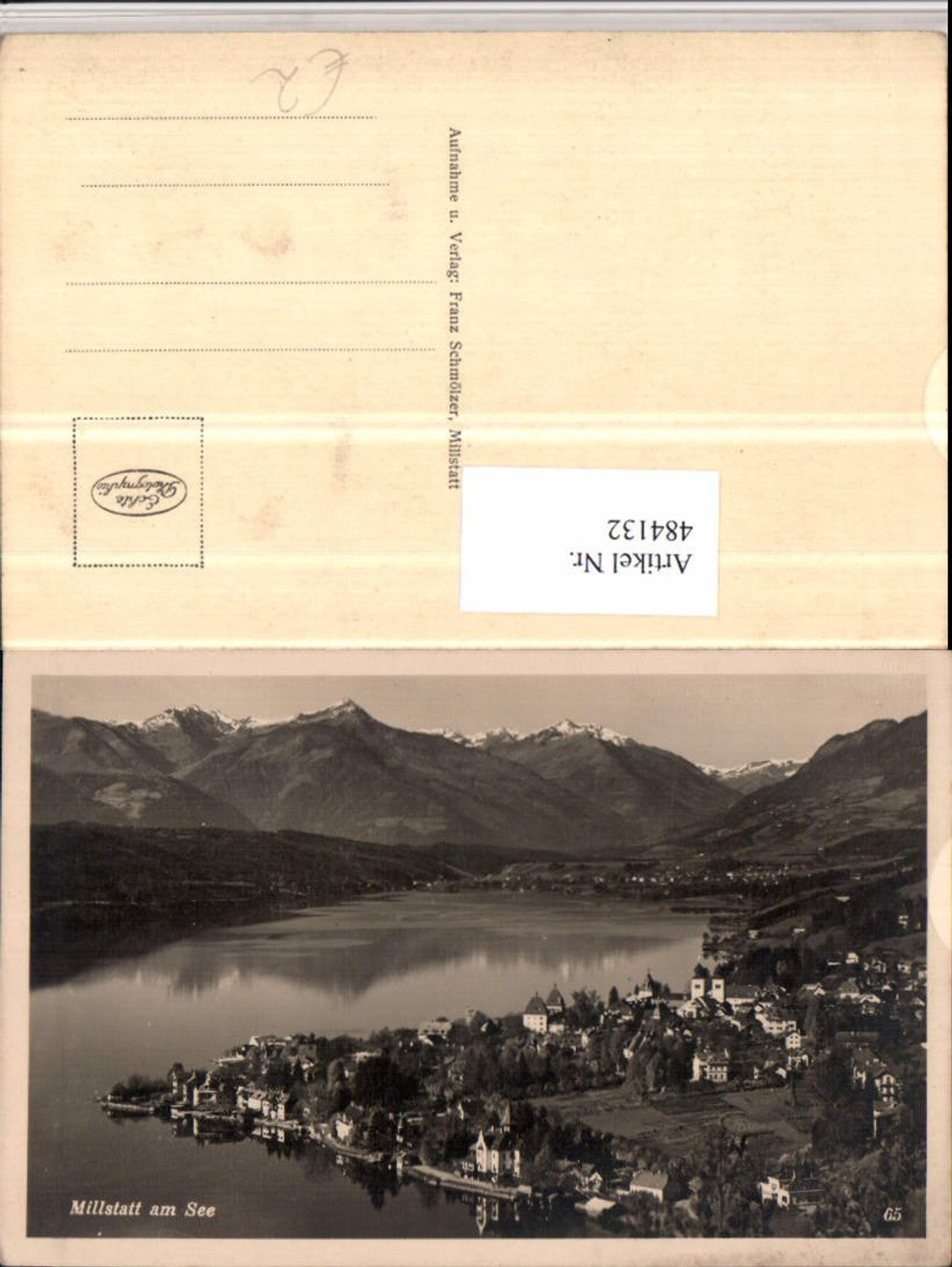 484132, Millstatt am See Total mountain scenery