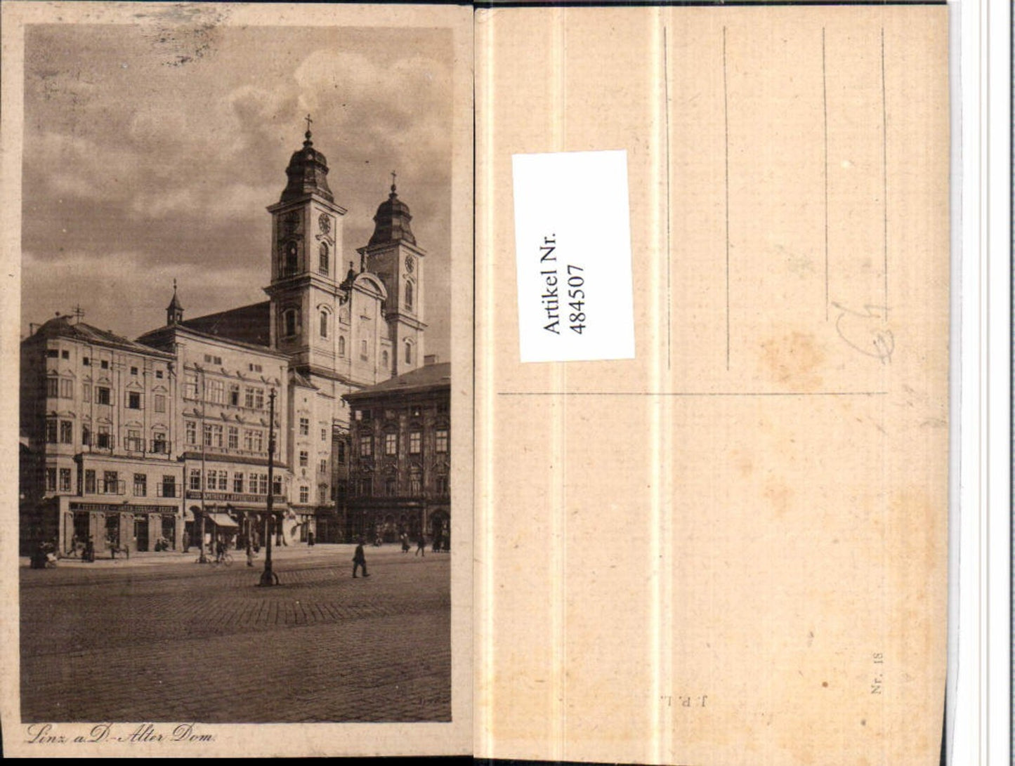 484507, Linz on the Danube Old Cathedral Church