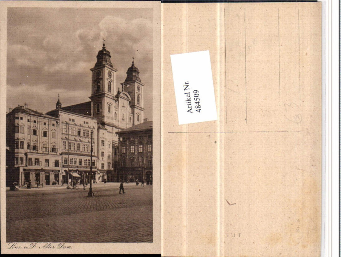484509, Linz on the Danube Old Cathedral Church