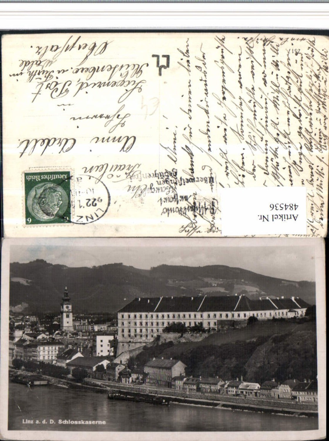 484536, Linz on the Danube, Castle Barracks Building