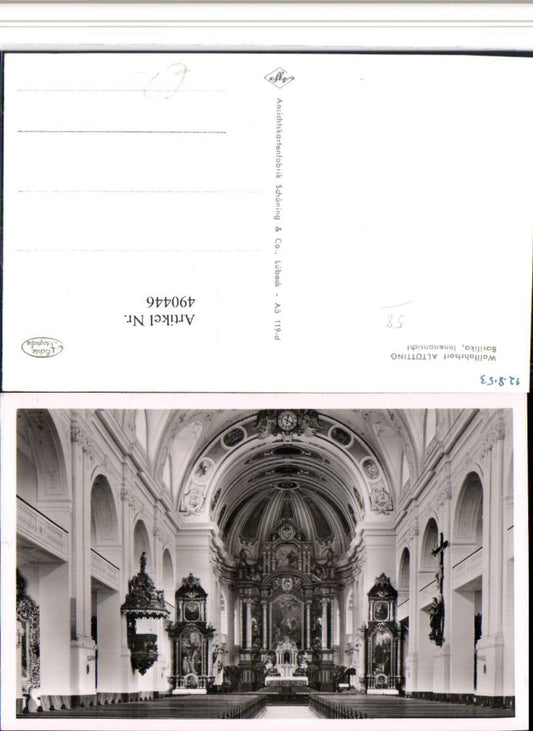 490446, Altötting Basilica Interior view