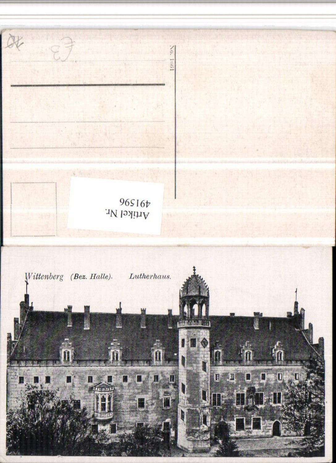 491596, Wittenberg Lutherhaus Building Tower
