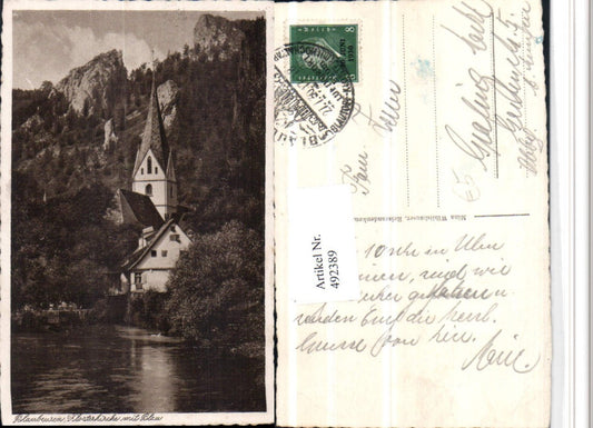 492389, Blaubeuren Monastery Church Church with Blue