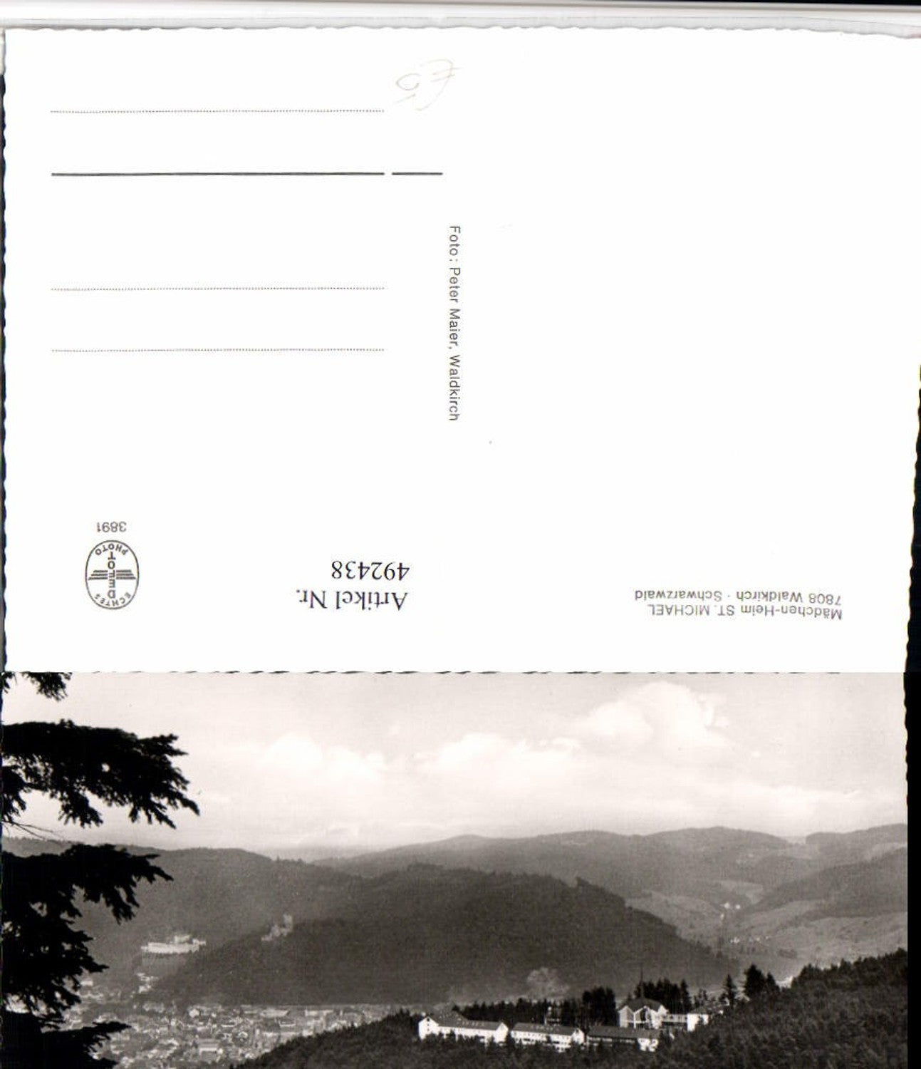 492438,Waldkirch im Schwarzwald Mädchen-Heim St. Michael