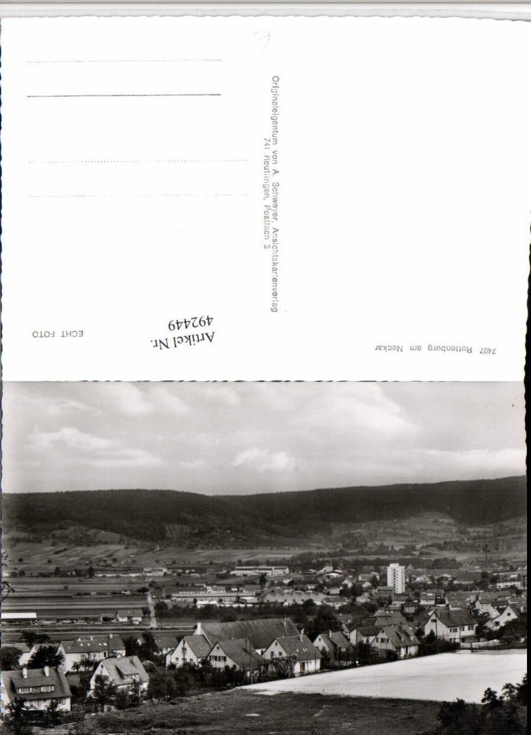 492449,Rottenburg am Neckar Teilansicht