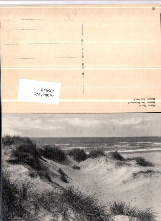 495948, Denkmark Henne Strand Beach Dune