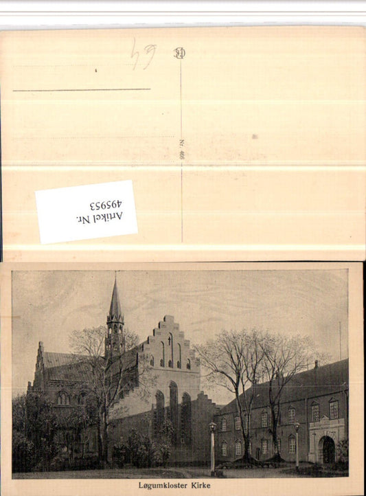 495953, Denkmark Logum Monastery Church