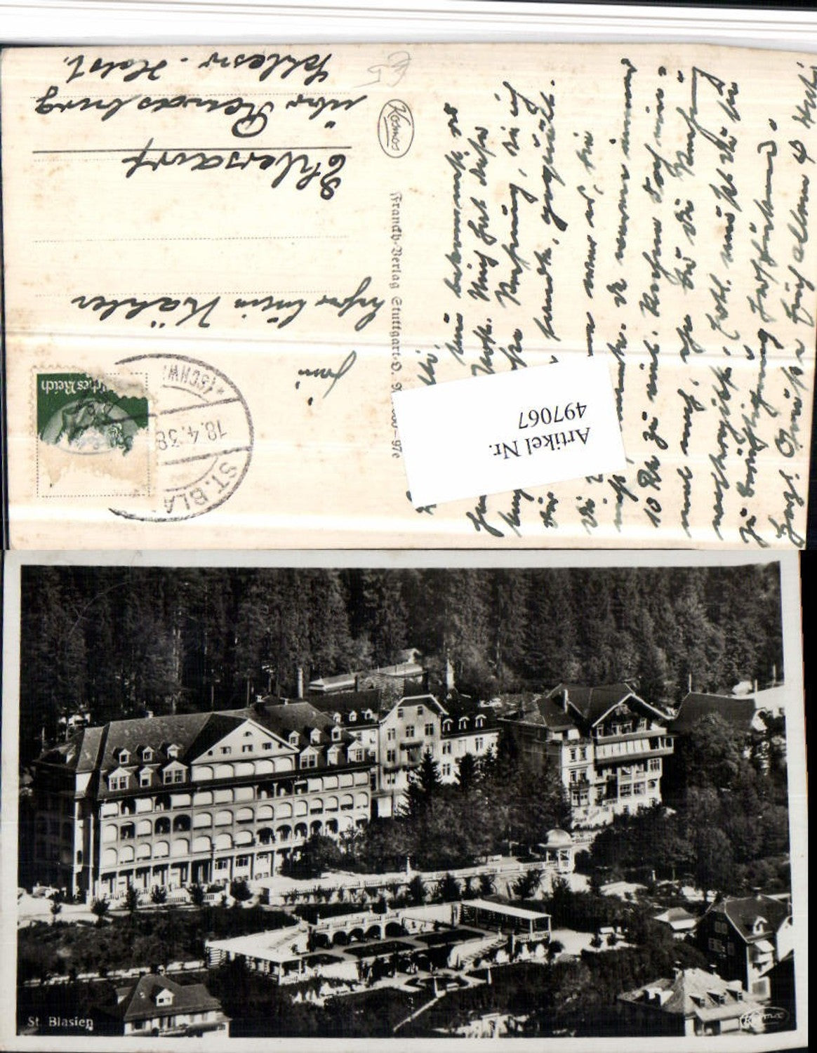 497067, St. Blasien Partial view