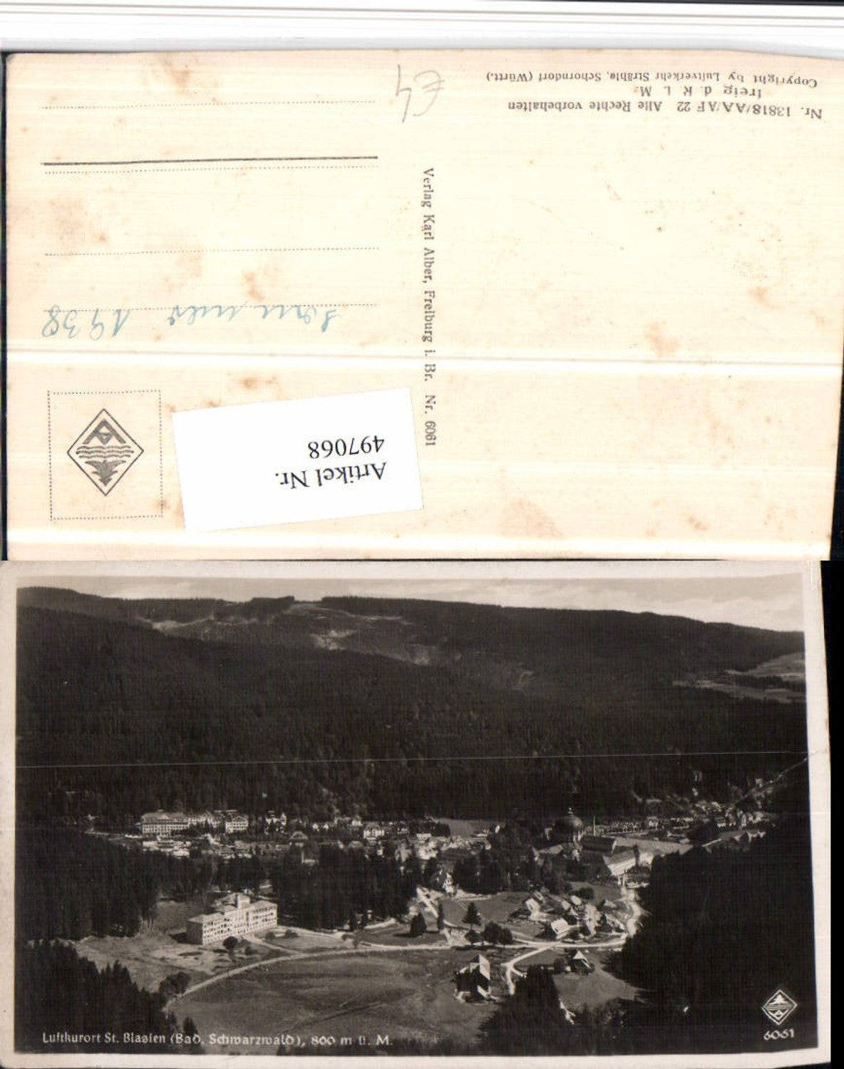 497068, St. Blasien in the Black Forest (Total)