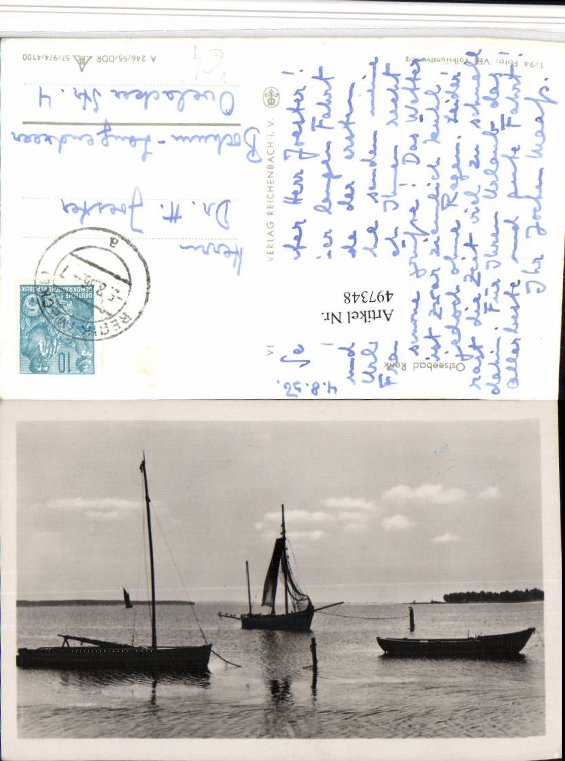 497348, Baltic Sea resort Rerik, sailboat, boats, pub, VEB 