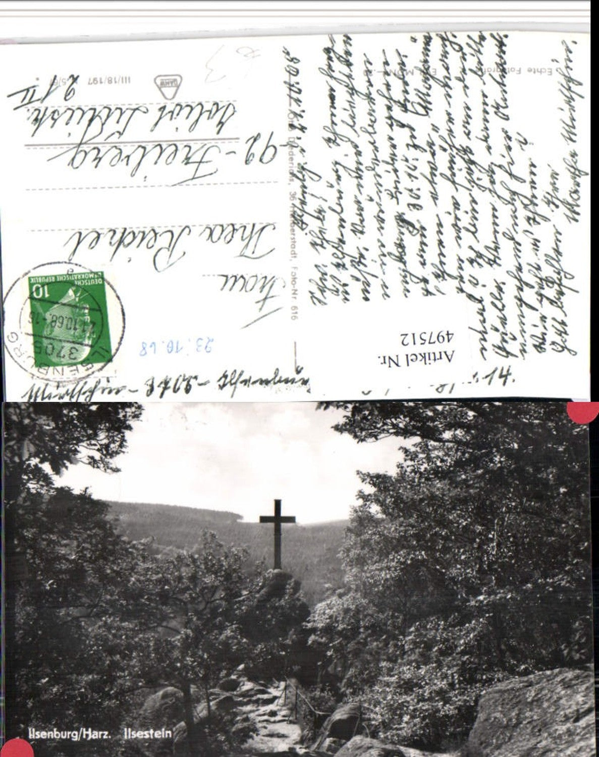 497512, Ilsenburg im Harz Ilsenstein Cross