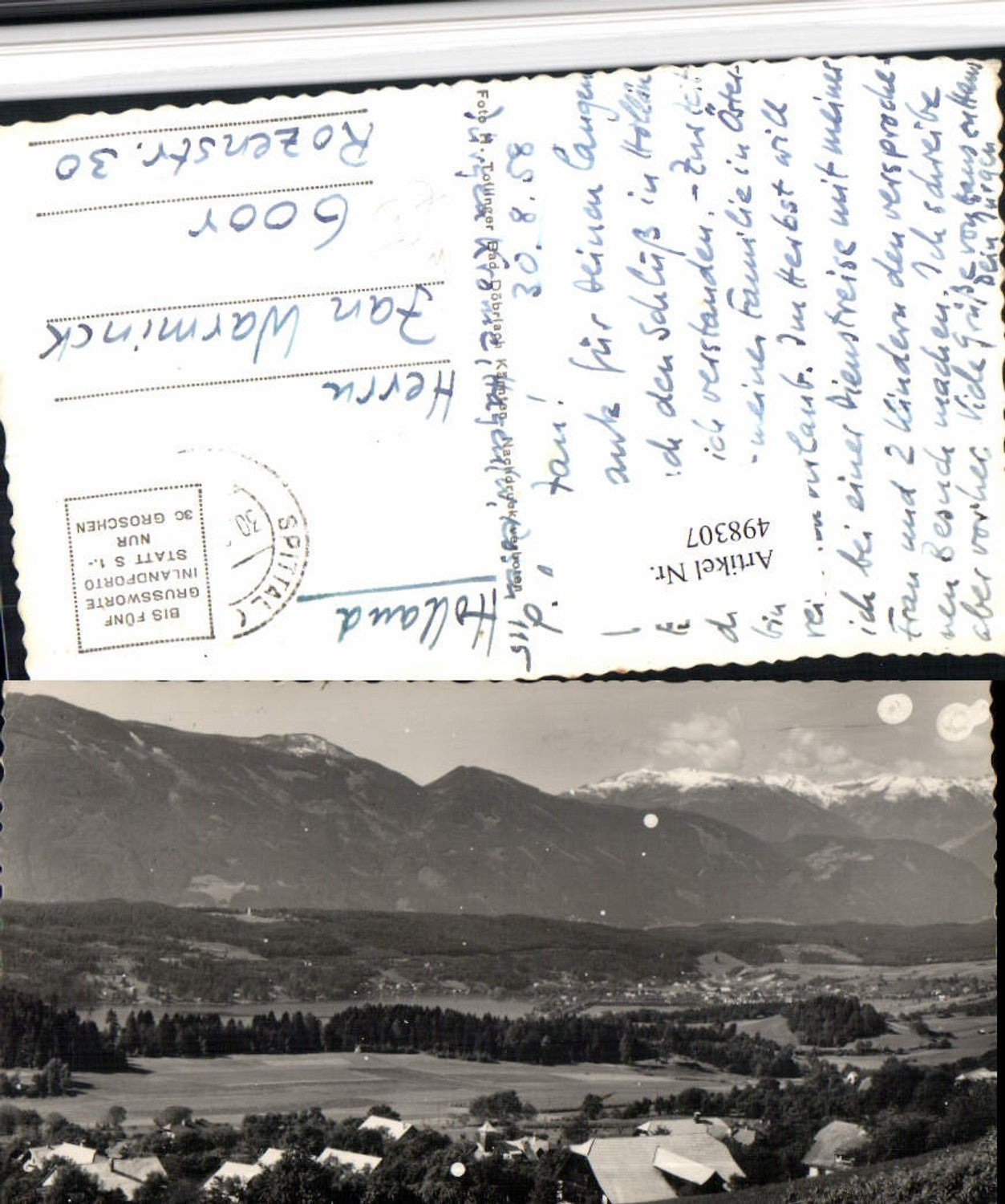498307, Laubendorf am Millstättersee near Millstatt, mountain scenery