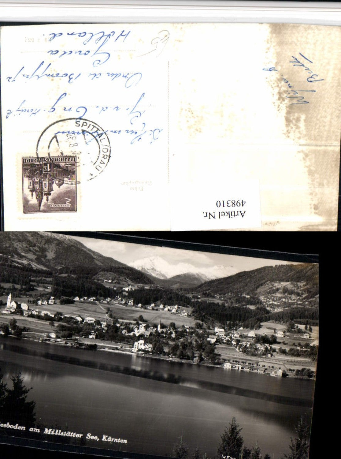 498310, Seeboden am Millstätter See Total mountain scenery