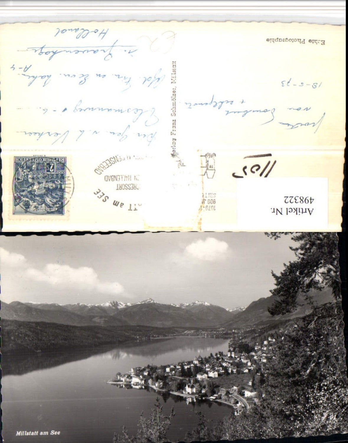 498322, Millstatt am See Total mountain scenery