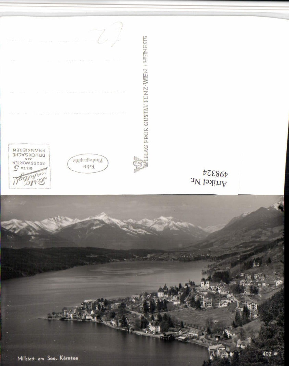 498324, Millstatt am See Total mountain scenery