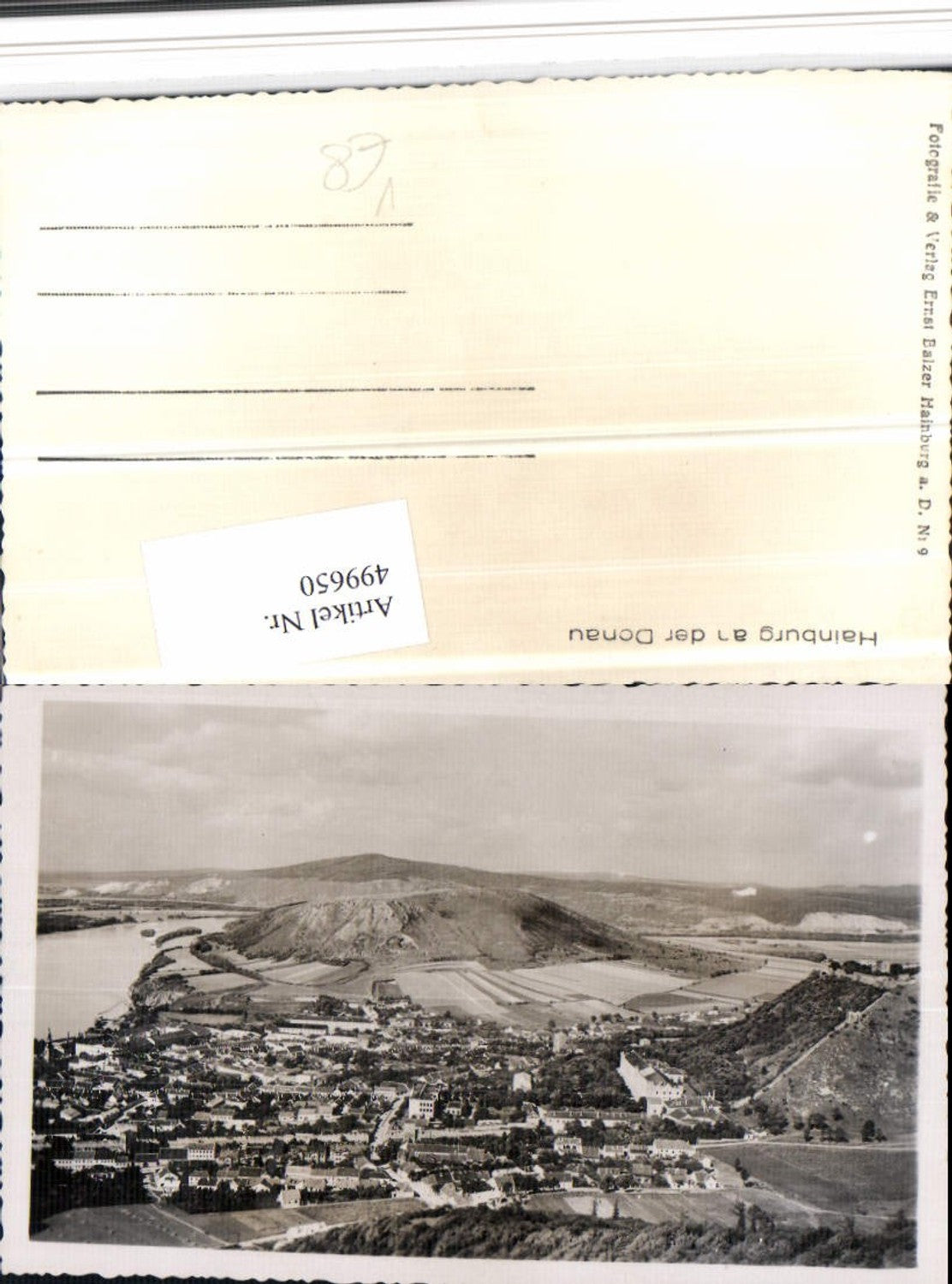 499650, Hainburg an d. Donau Totale pub Ernst Balzer