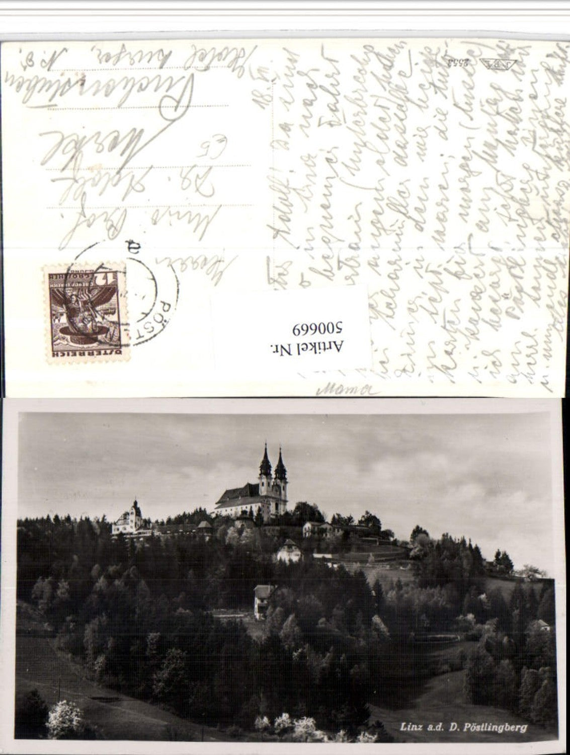 500669, Linz on the Danube, Pöstlingberg Church