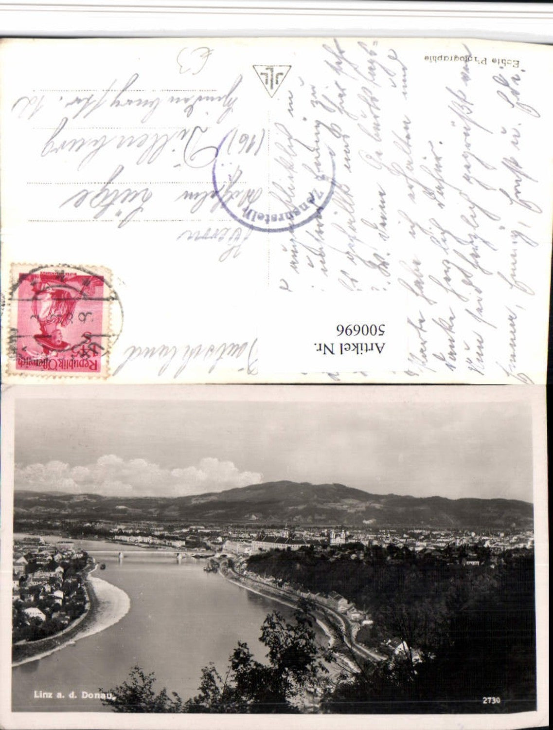 500696, Linz an d. Danube long shot