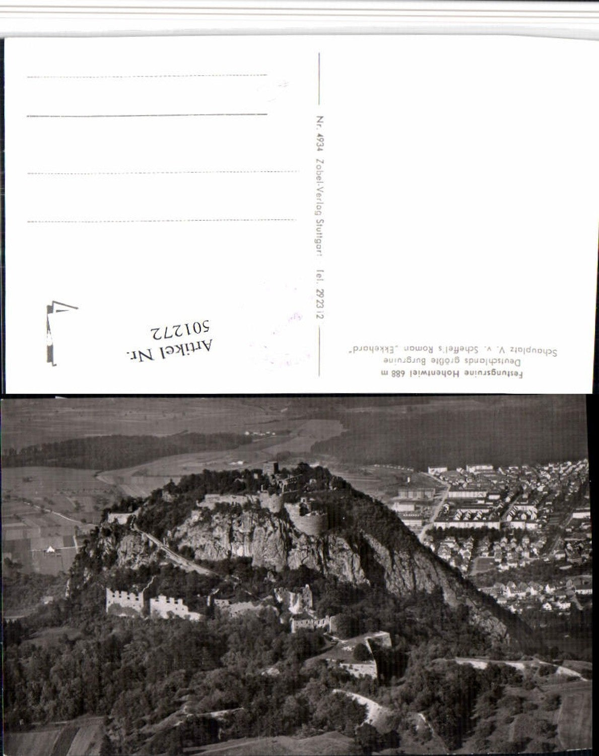 501272, Hohentwiel Fortress Ruins near Singen