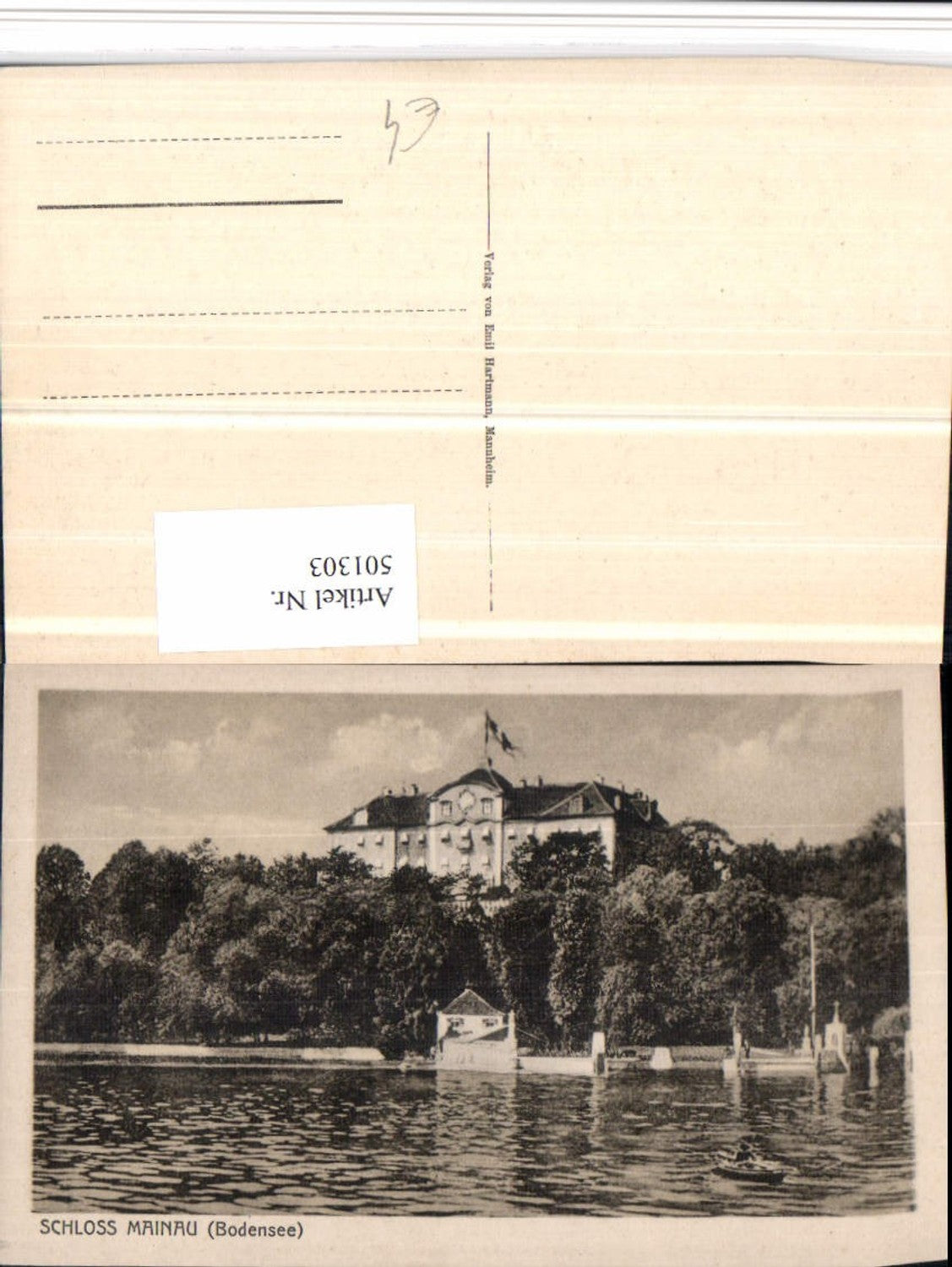 501303, Mainau Castle on Lake Constance near Constance