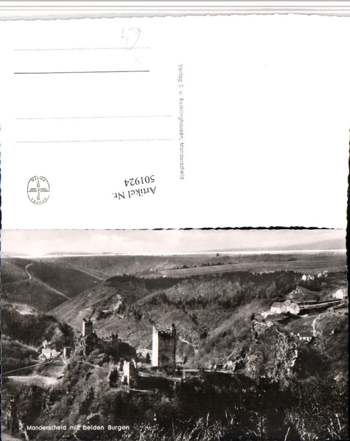 501924,Manderscheid with both castles