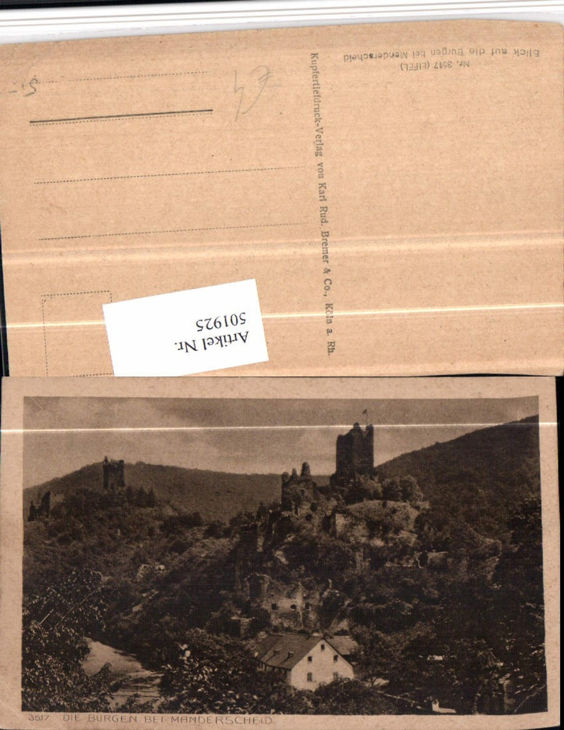501925,Manderscheid Castles