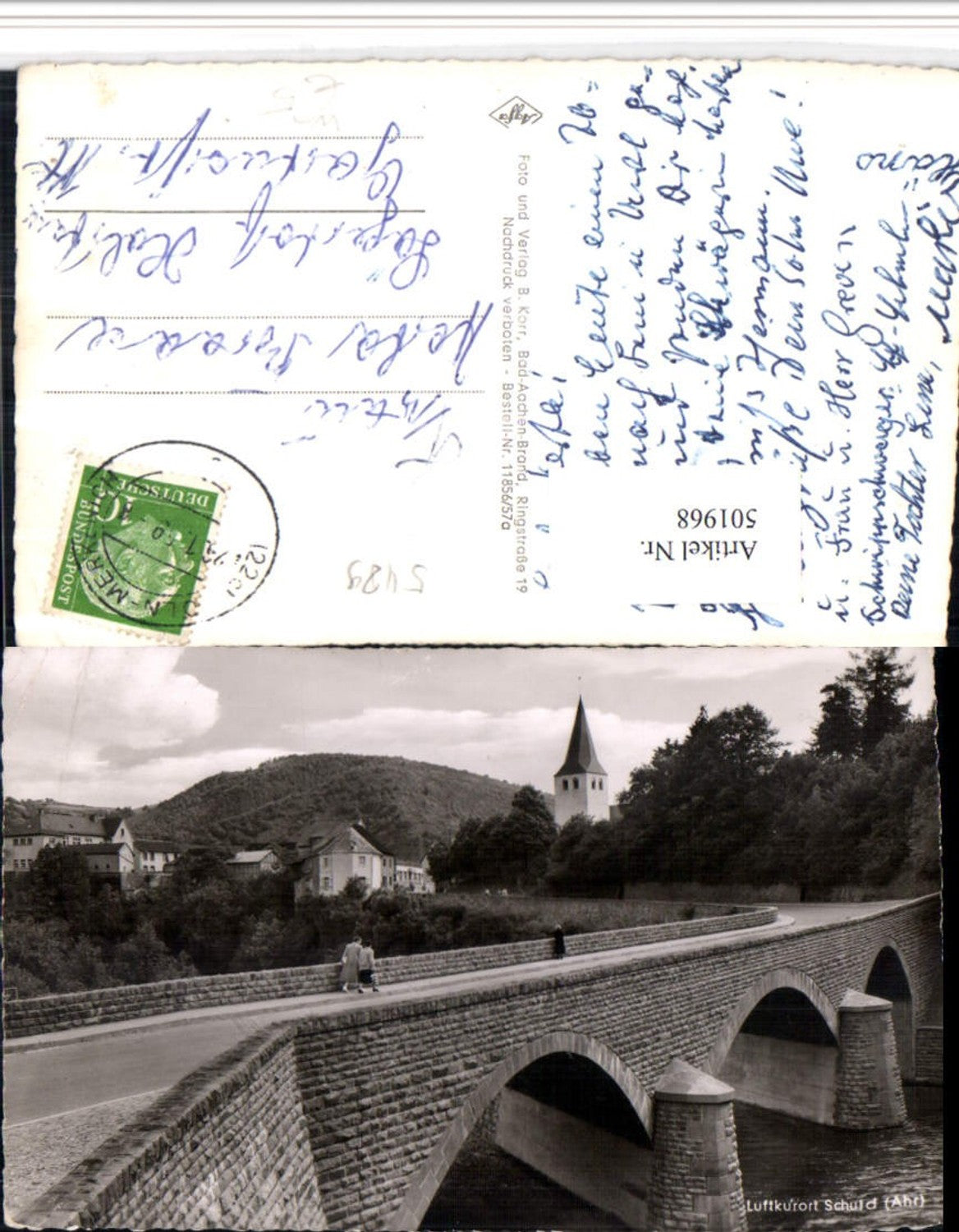 501968, Debt on the Ahr Bridge Church Tower