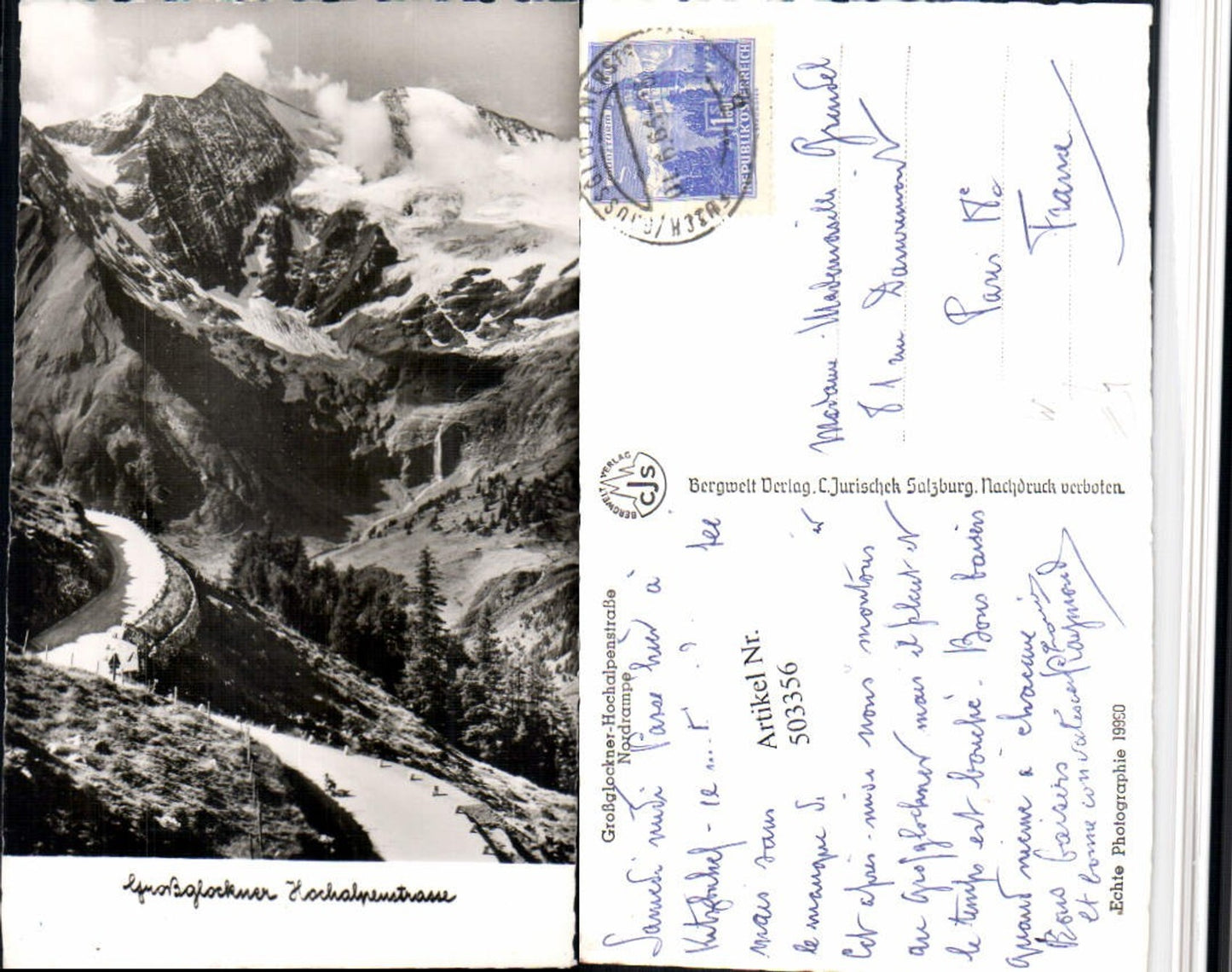 503356, Grossglockner High Alpine Road North Ramp near Heiligenblut Mountain scenery
