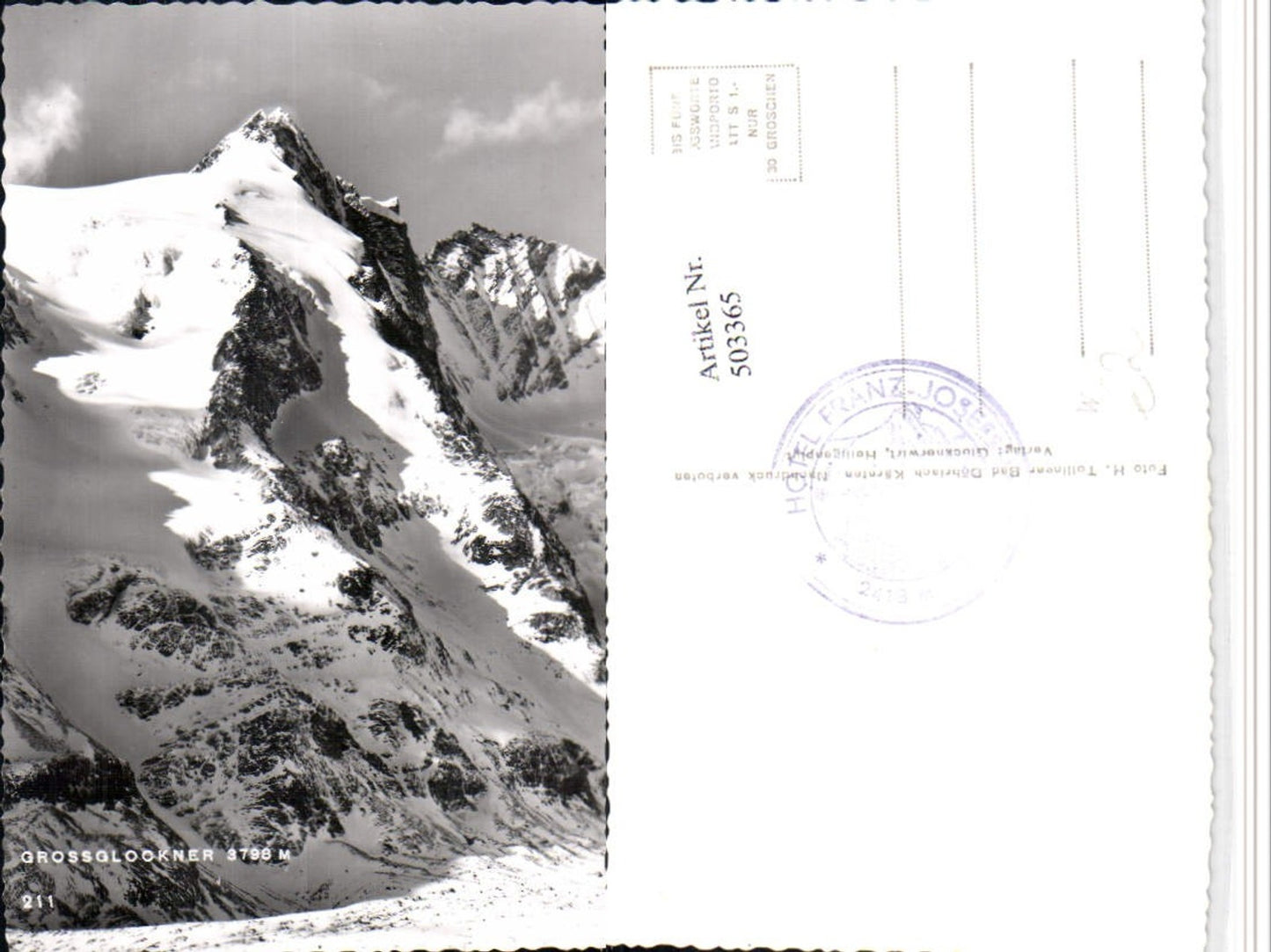 503365, Grossglockner near Heiligenblut, mountain scenery