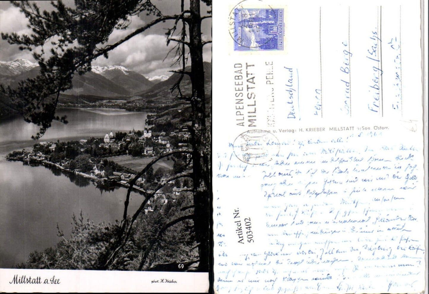 503402, Millstatt am See Total mountain scenery