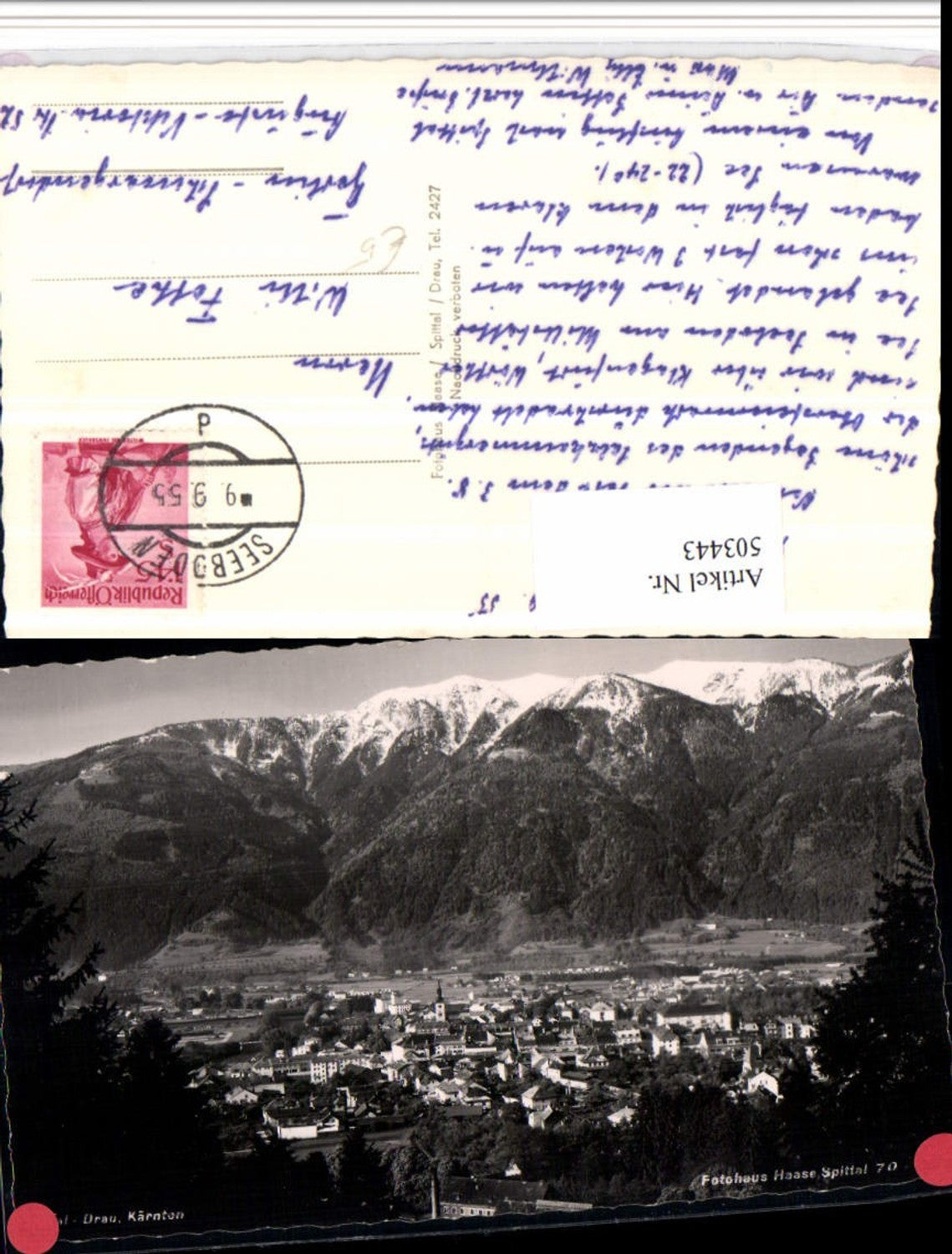503443, Spittal an der Drau Total mountain scenery