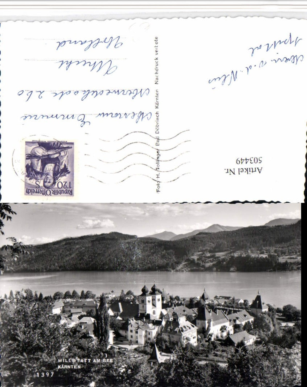 503449, Millstatt am See Total mountain scenery