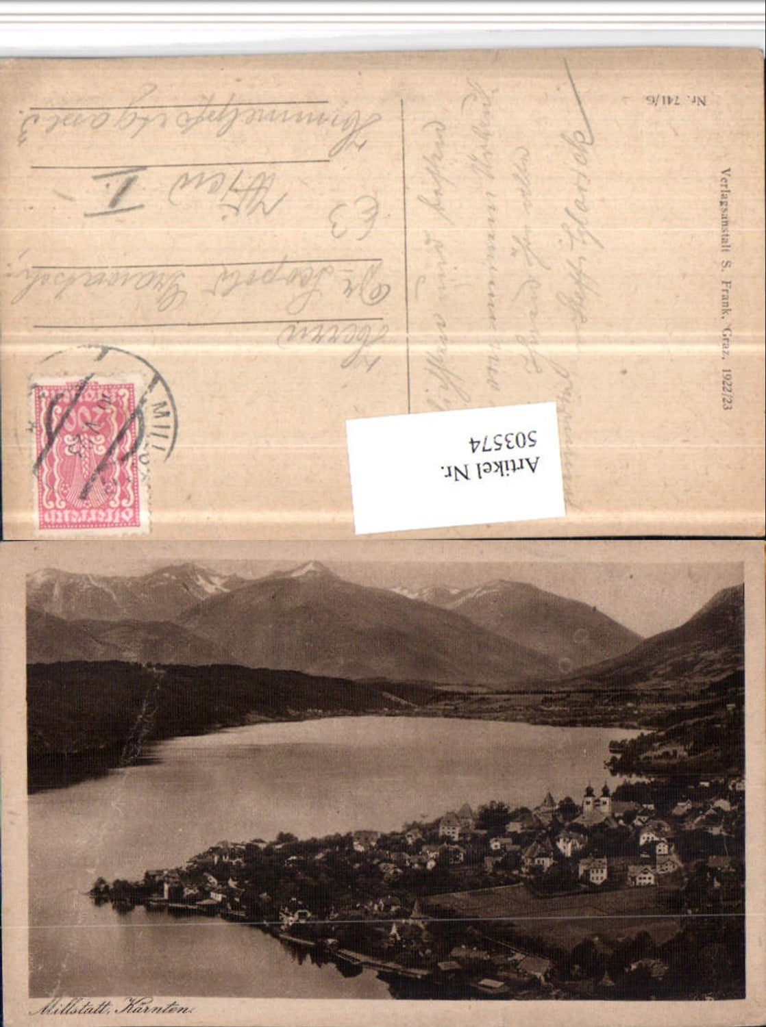 503574, Millstatt am See Total mountain scenery